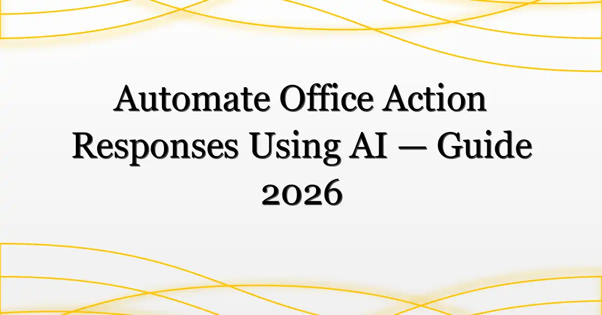 Automate Office Action Responses Using AI — Guide 2026
