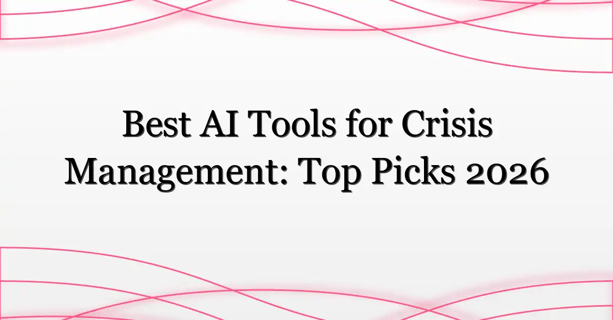 Best AI Tools for Crisis Management: Top Picks 2026