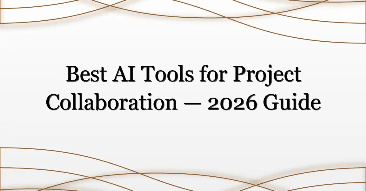 Best AI Tools for Project Collaboration — 2026 Guide
