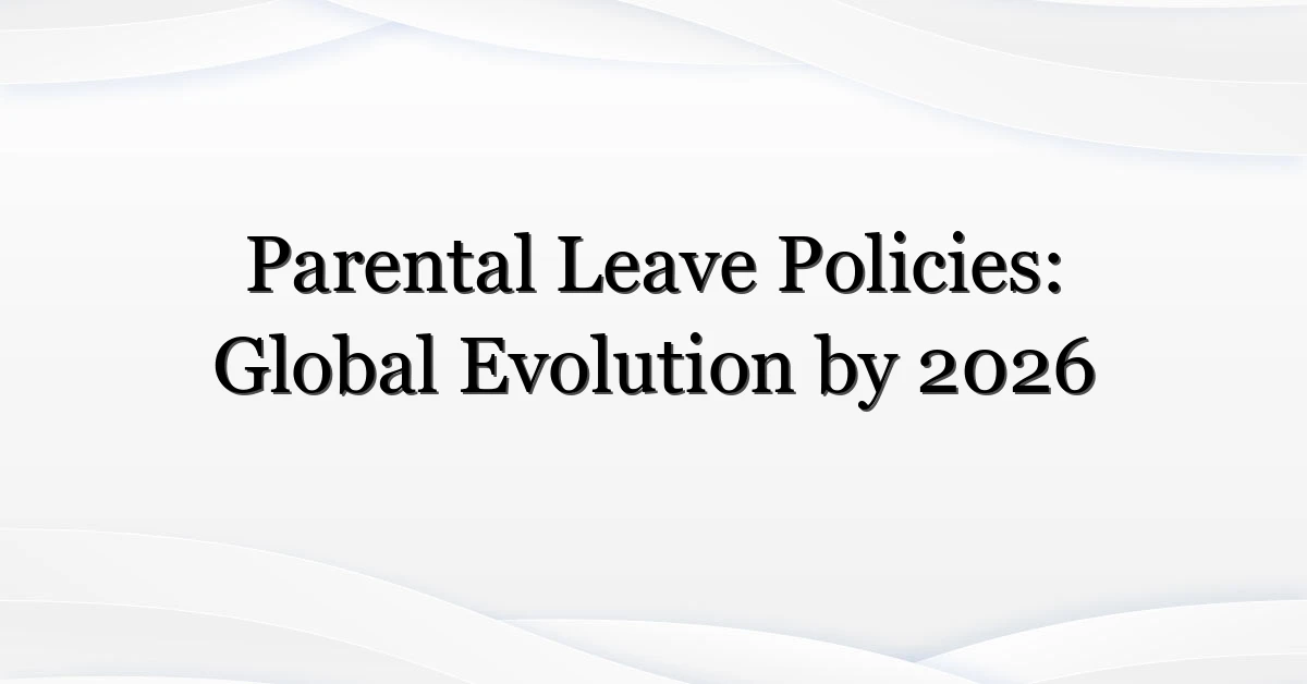 Parental Leave Policies: Global Evolution by 2026