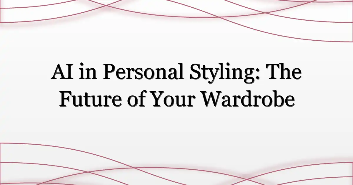 AI in Personal Styling: The Future of Your Wardrobe
