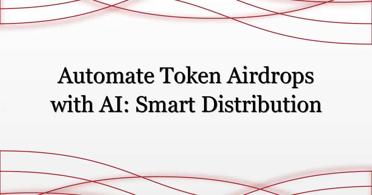 Automate Token Airdrops with AI: Smart Distribution