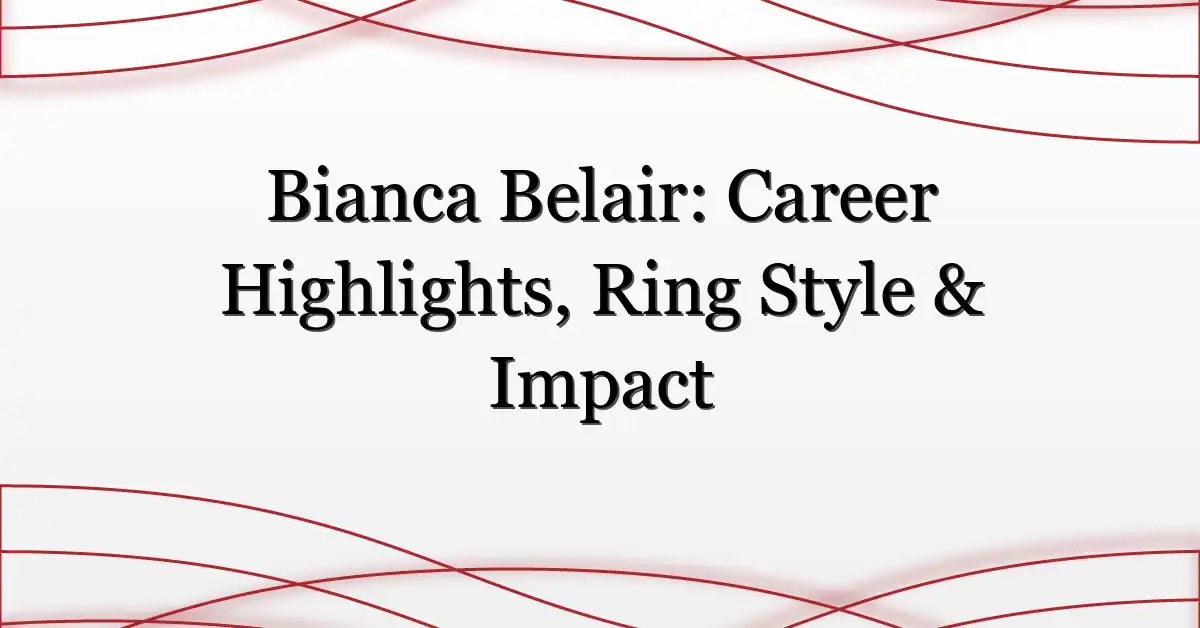 Bianca Belair: Career Highlights, Ring Style & Impact