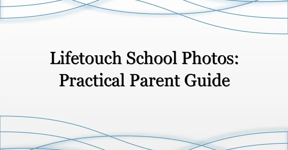 Lifetouch School Photos: Practical Parent Guide